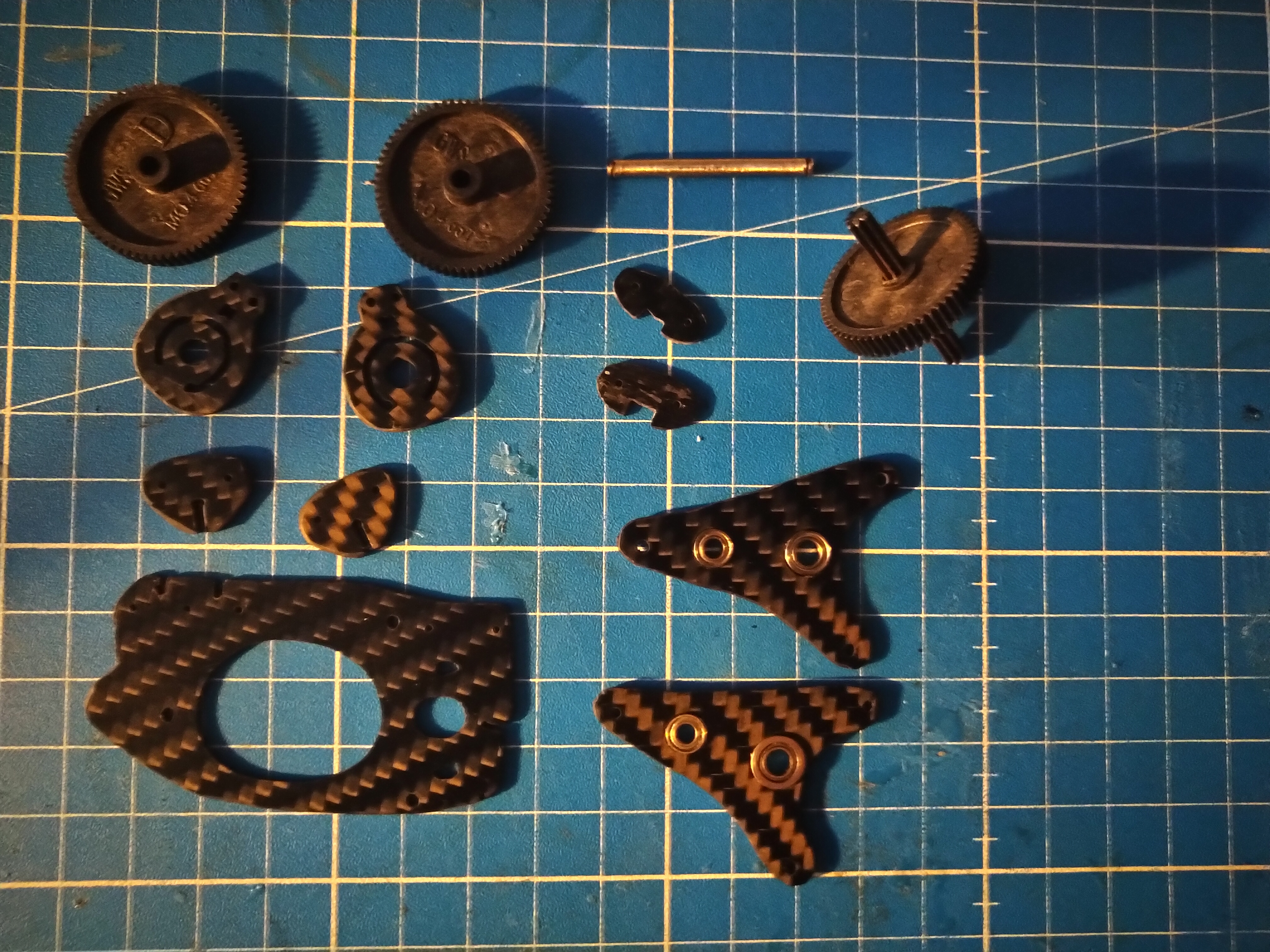 carbon parts and gears