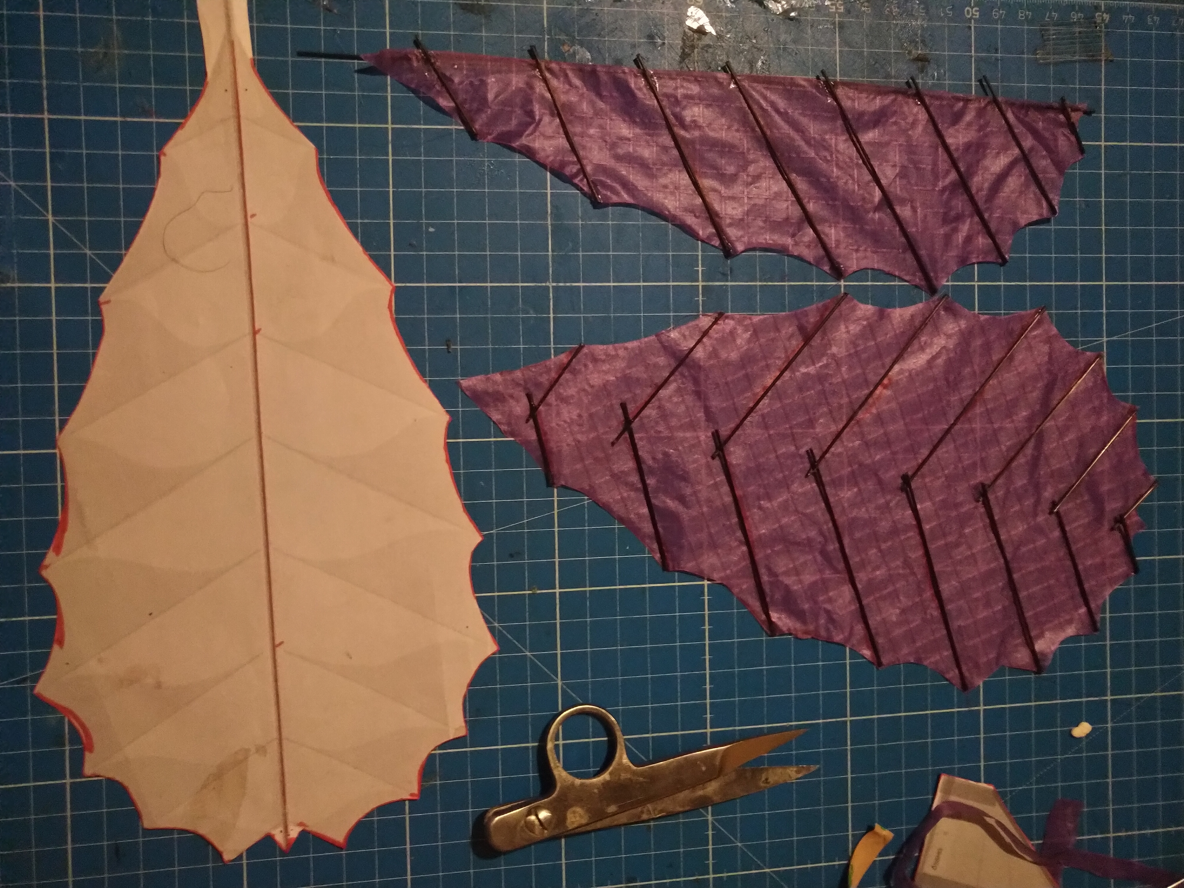 making of tail fin